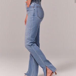 Abercrombie Ultra High Rise 90s Straight Jeans size 26S
